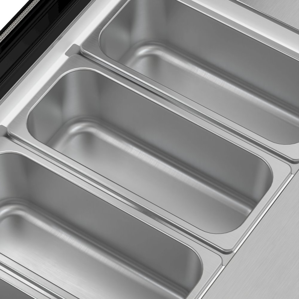 32 in. 4-Pan Countertop Ice Cream Display Freezer. Picture 9