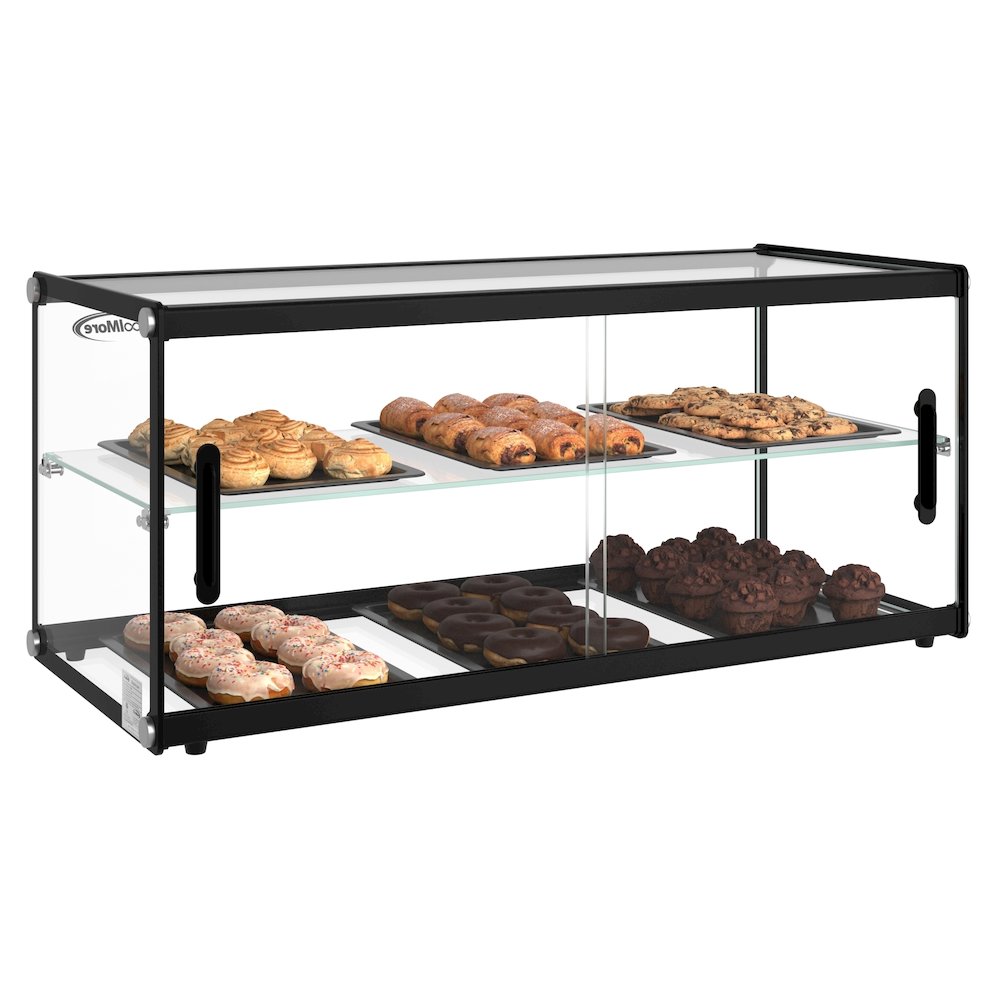 33 in. 2 Tiered Pastry Display Case. Picture 1