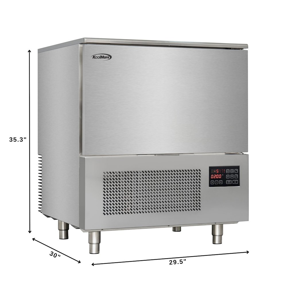 30 in. 5-Pan Countertop Blast Chiller 30 lbs Rapid Chill / 26.5 lbs Rapid Freeze. Picture 4