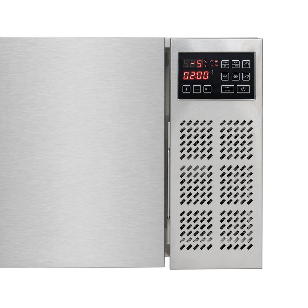 25 in. 3-Pan Countertop Blast Chiller 15 lbs Rapid Chill / 8.8 lbs Rapid Freeze. Picture 7