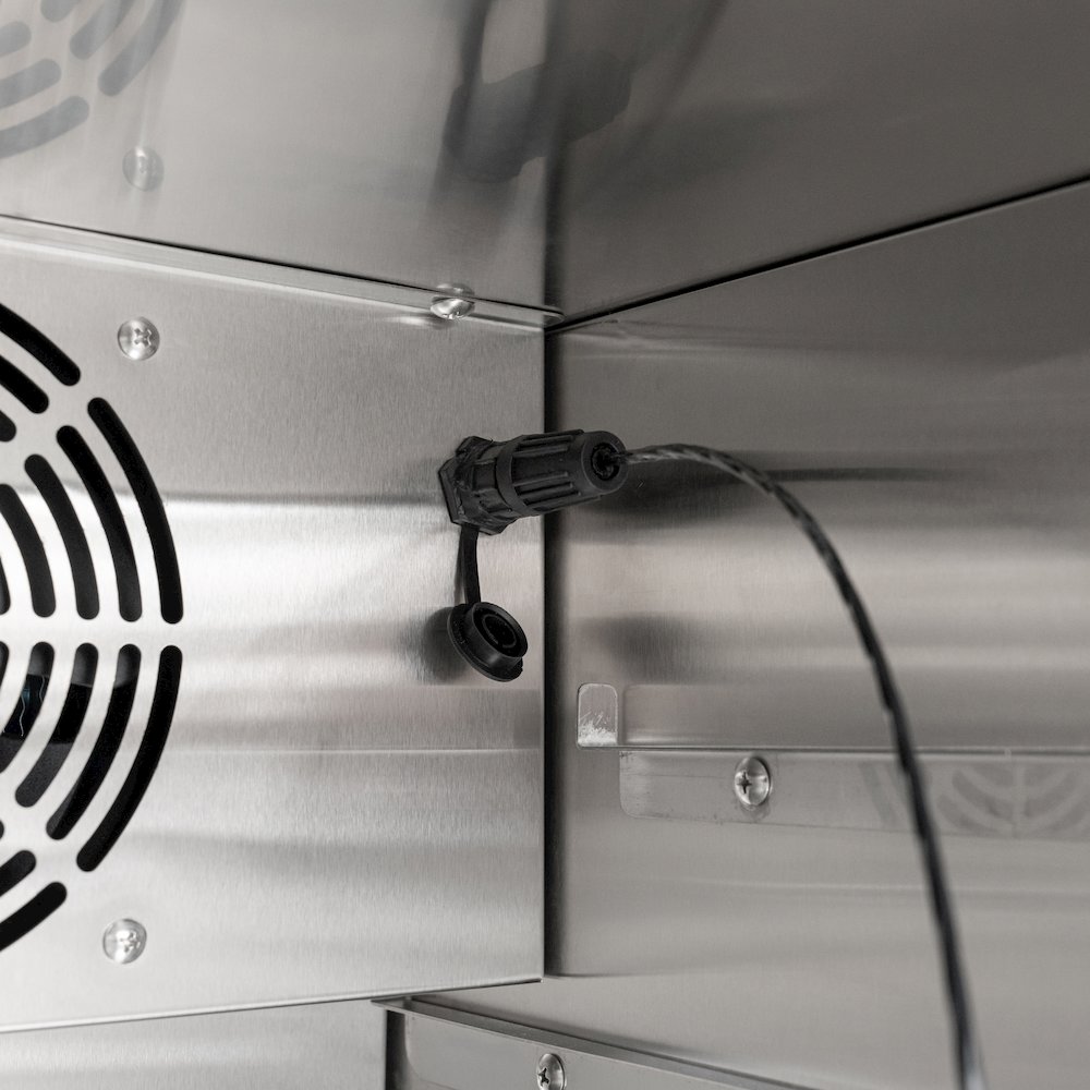 25 in. 3-Pan Countertop Blast Chiller 15 lbs Rapid Chill / 8.8 lbs Rapid Freeze. Picture 9