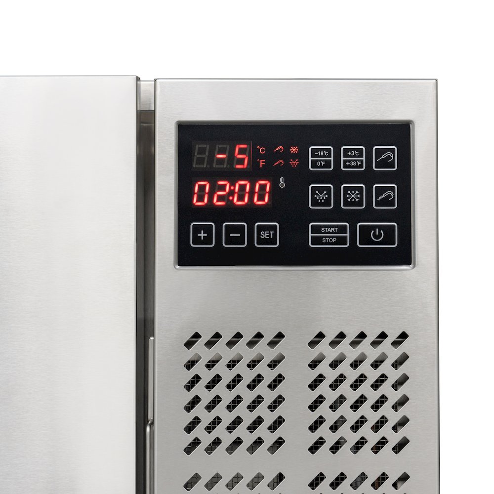 25 in. 3-Pan Countertop Blast Chiller 15 lbs Rapid Chill / 8.8 lbs Rapid Freeze. Picture 10