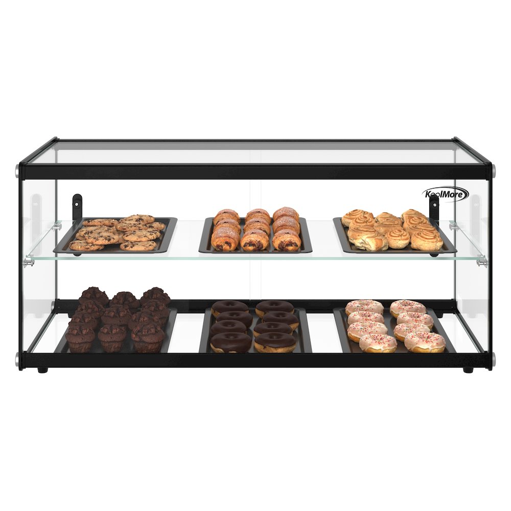 33 in. 2 Tiered Pastry Display Case. Picture 3