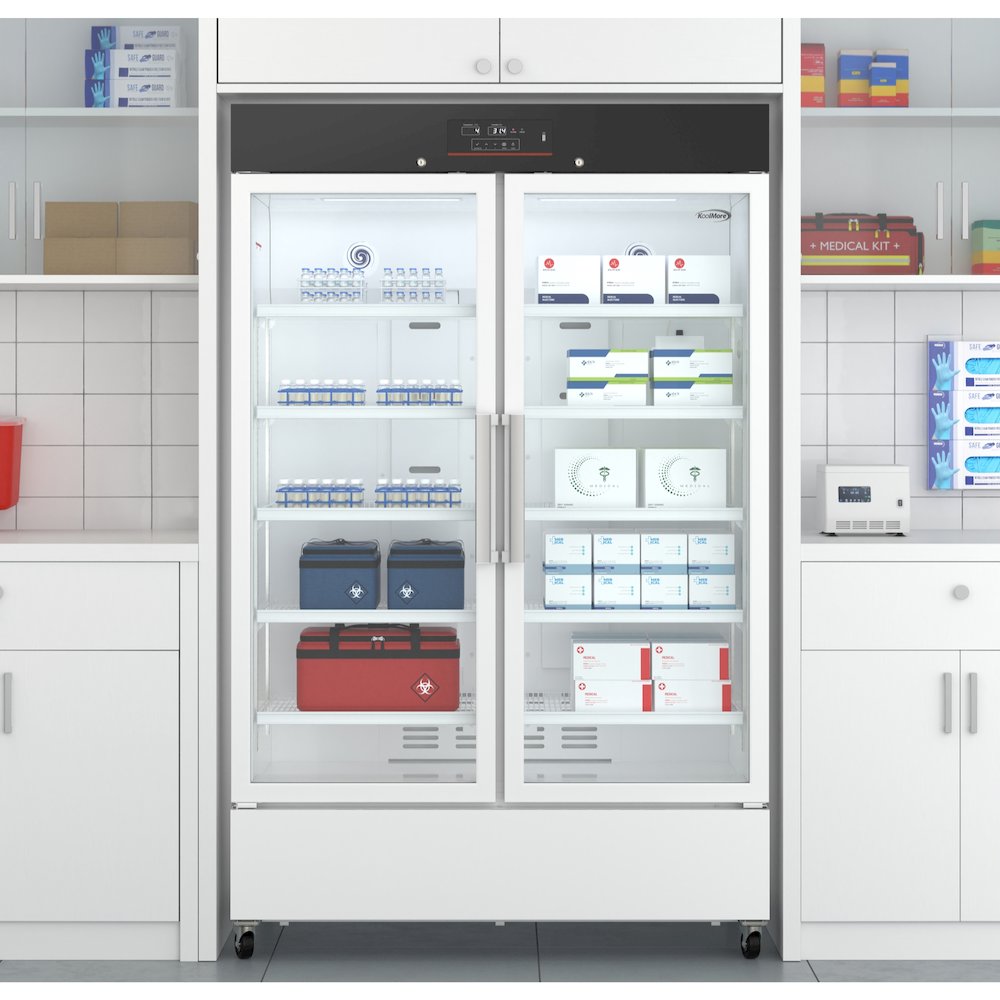35 cu. ft. Medical Vaccine Refrigerator for Pharmacy and Laboratory. Picture 4