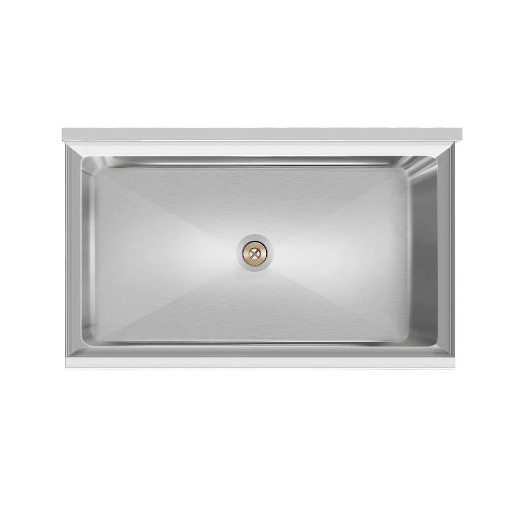 30 in. Commercial Underbar Ice Bin with Siding Lid in Stainless Steel. Picture 7