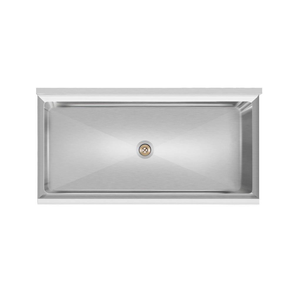 36 in. Commercial Underbar Ice Bin with Siding Lid in Stainless Steel. Picture 6