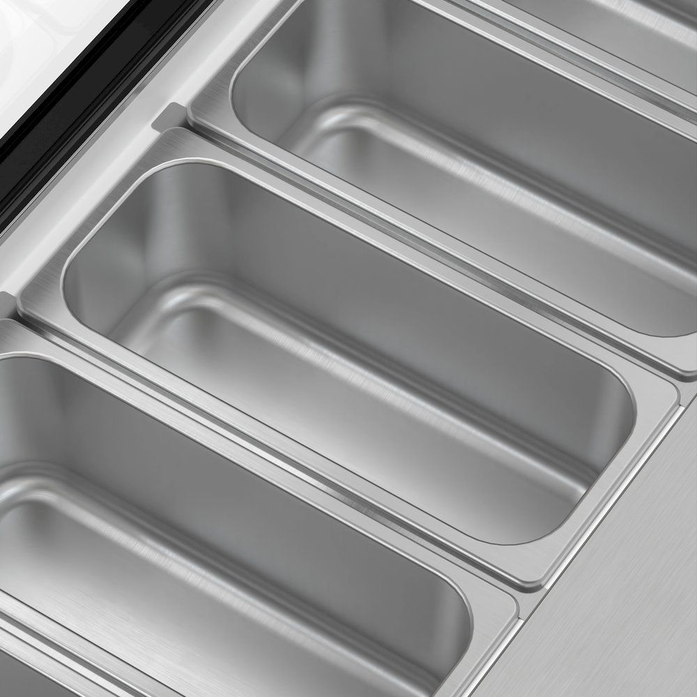 45 in. 6-Pan Countertop Ice Cream Display Freezer. Picture 9