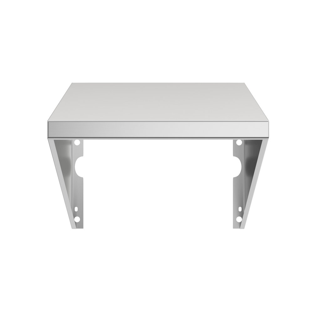 14 in. Rugged and Durable Side Shelf for Outdoor Grill in Stainless-Steel. Picture 3