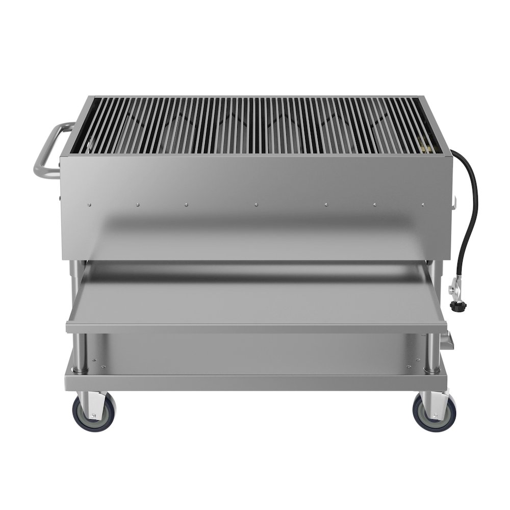 48 in. Mobile Outdoor Grill Stainless Steel, ETL Listed in Stainless-Steel. Picture 7
