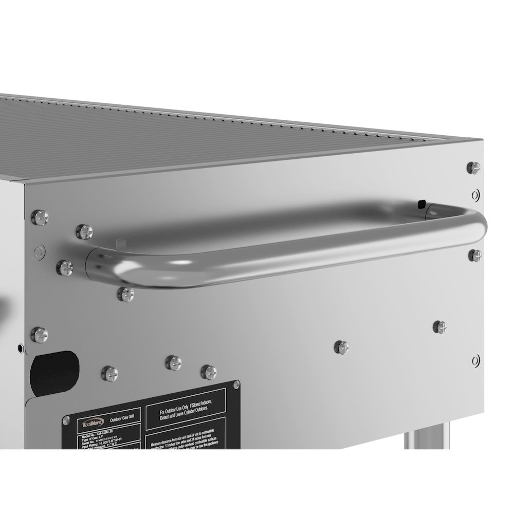48 in. Mobile Outdoor Grill Stainless Steel, ETL Listed in Stainless-Steel. Picture 8