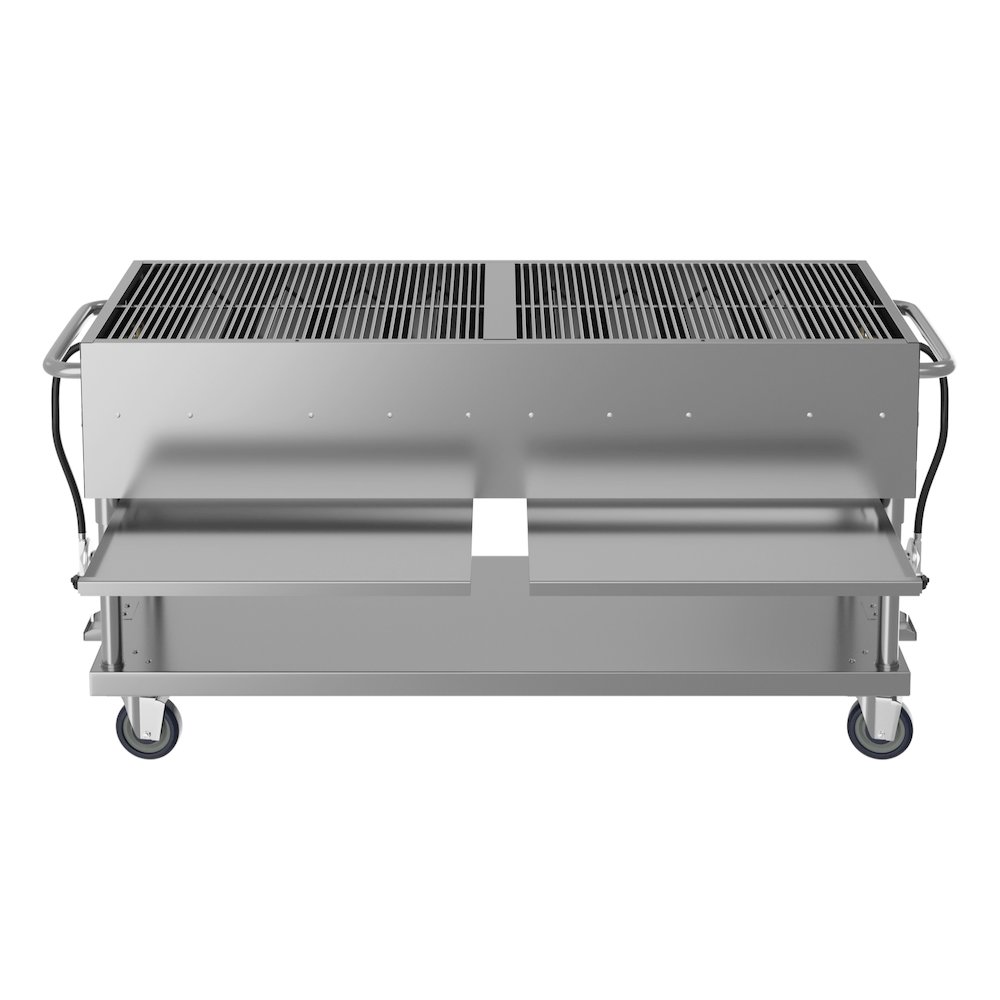 72 in. Mobile Outdoor Propane Gas Grill, ETL Listed in Stainless-Steel. Picture 7