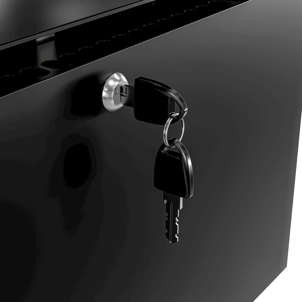 17 in. Slim Commercial Merchandiser Refrigerator 7 Cu. Ft. in Black, ETL Listed. Picture 12