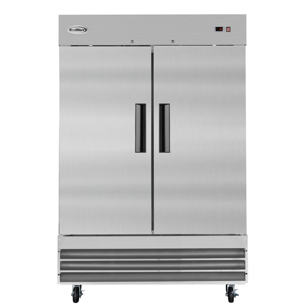 54 in. Two-Door Reach-In Refrigerator - 47 Cu Ft.. Picture 3