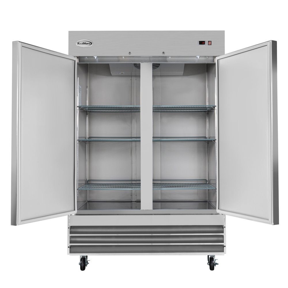 54 in. Two-Door Reach-In Refrigerator - 47 Cu Ft.. Picture 7