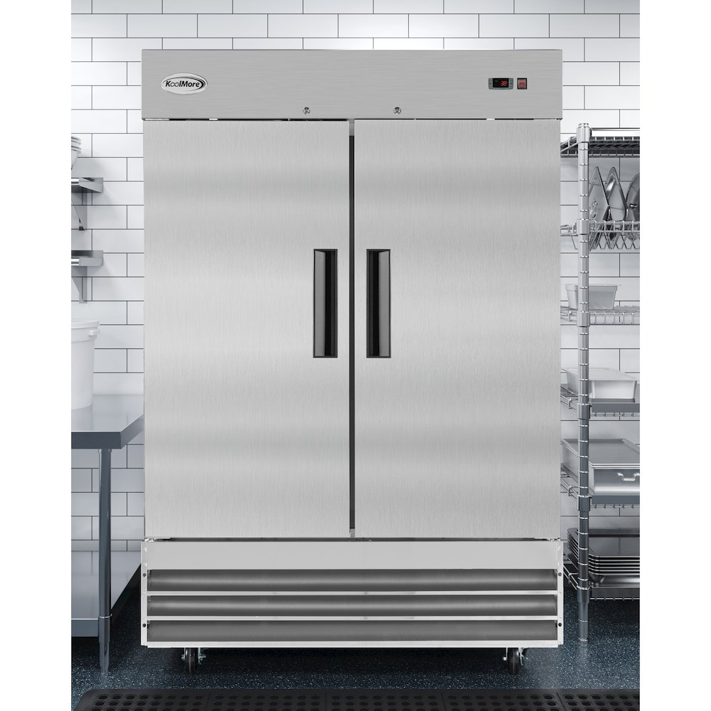 54 in. Two-Door Reach-In Refrigerator - 47 Cu Ft.. Picture 4