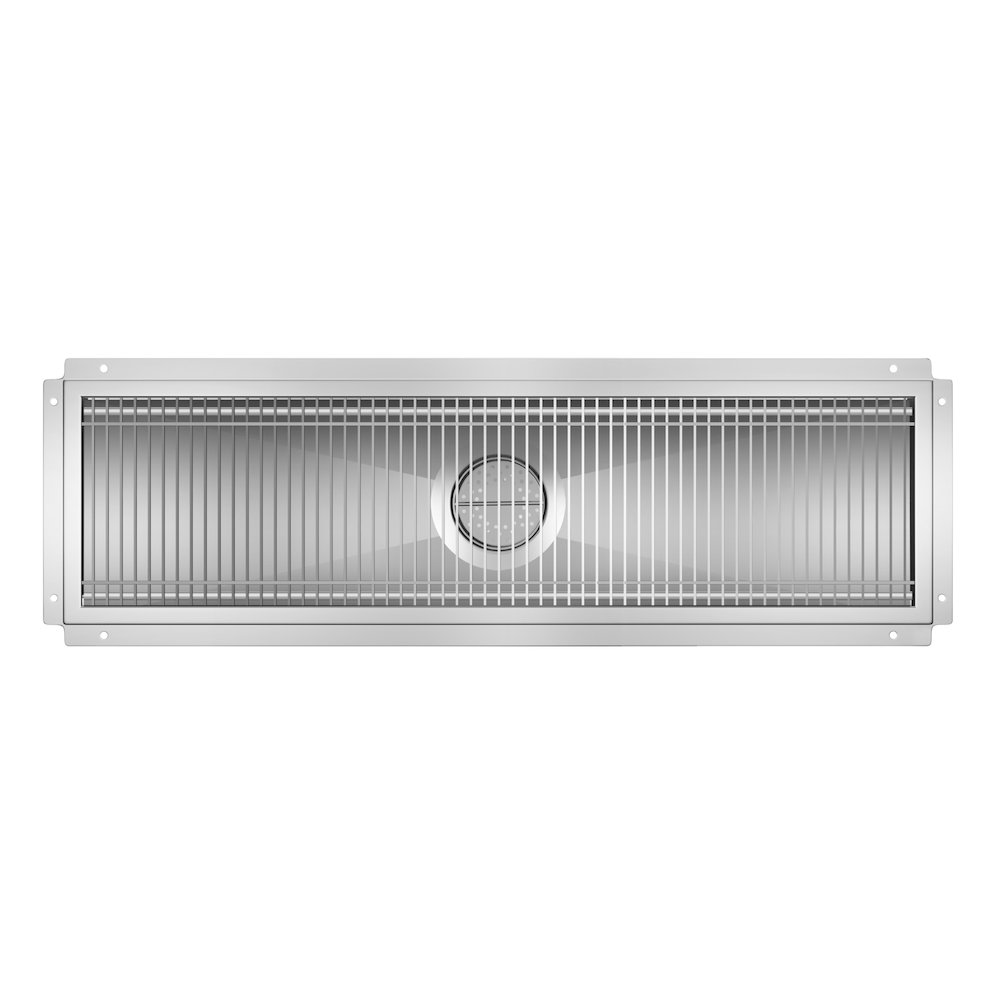 12" x 42" Stainless Steel Floor Trough Drain, 14-Gauge. Picture 6