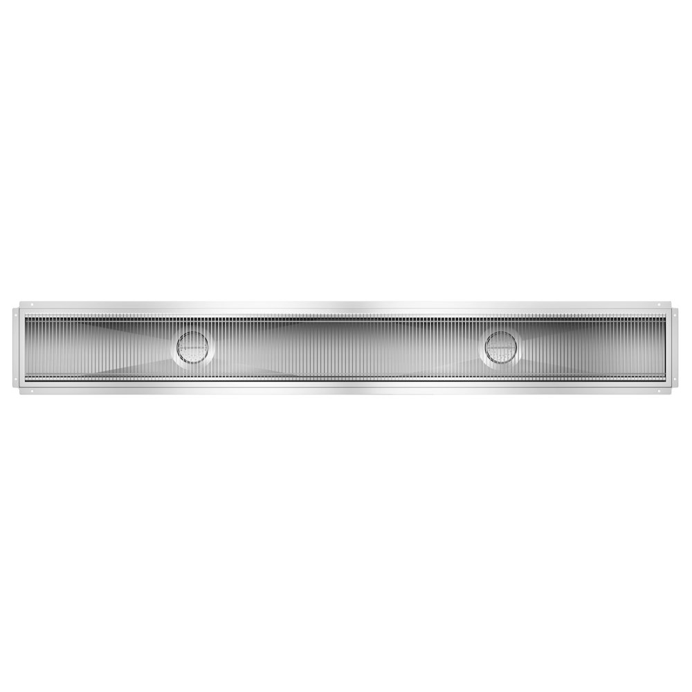 12" x 96" Stainless Steel Floor Trough Drain, 14-Gauge. Picture 5