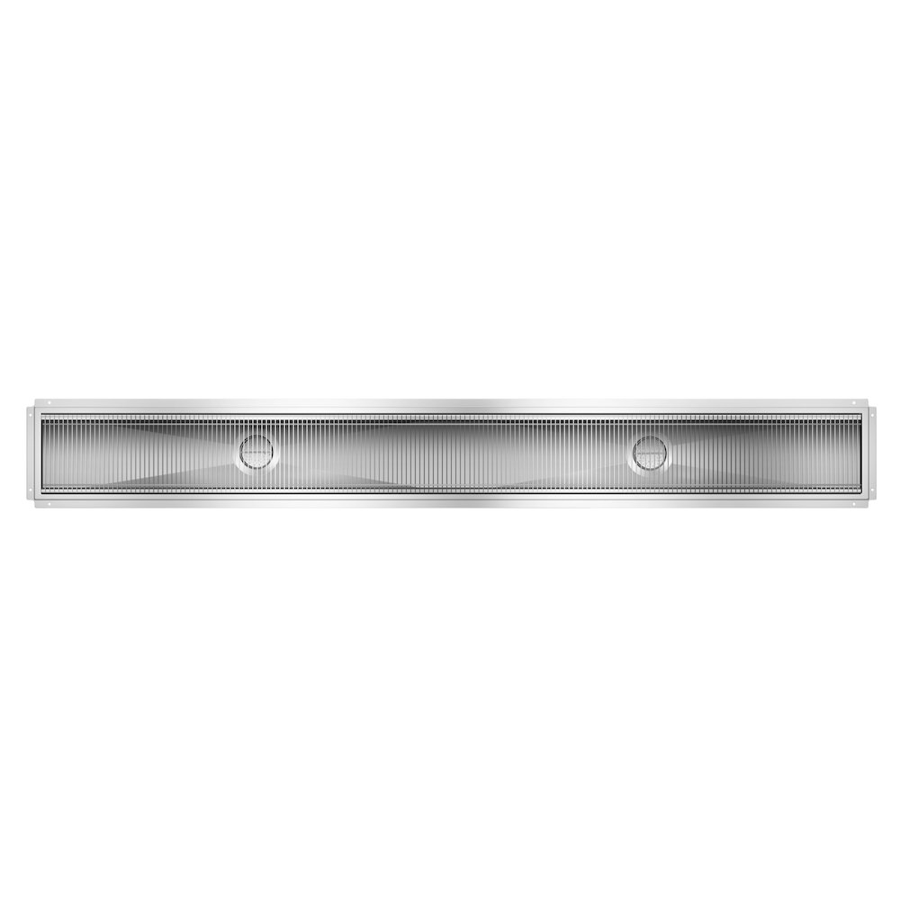 12" x 108" Stainless Steel Floor Trough Drain, 14-Gauge. Picture 5