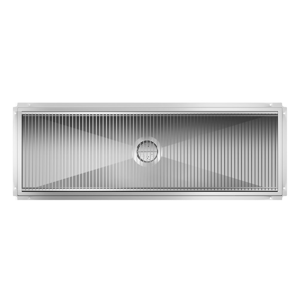 24" x 72" Stainless Steel Floor Trough Drain, 14-Gauge. Picture 5
