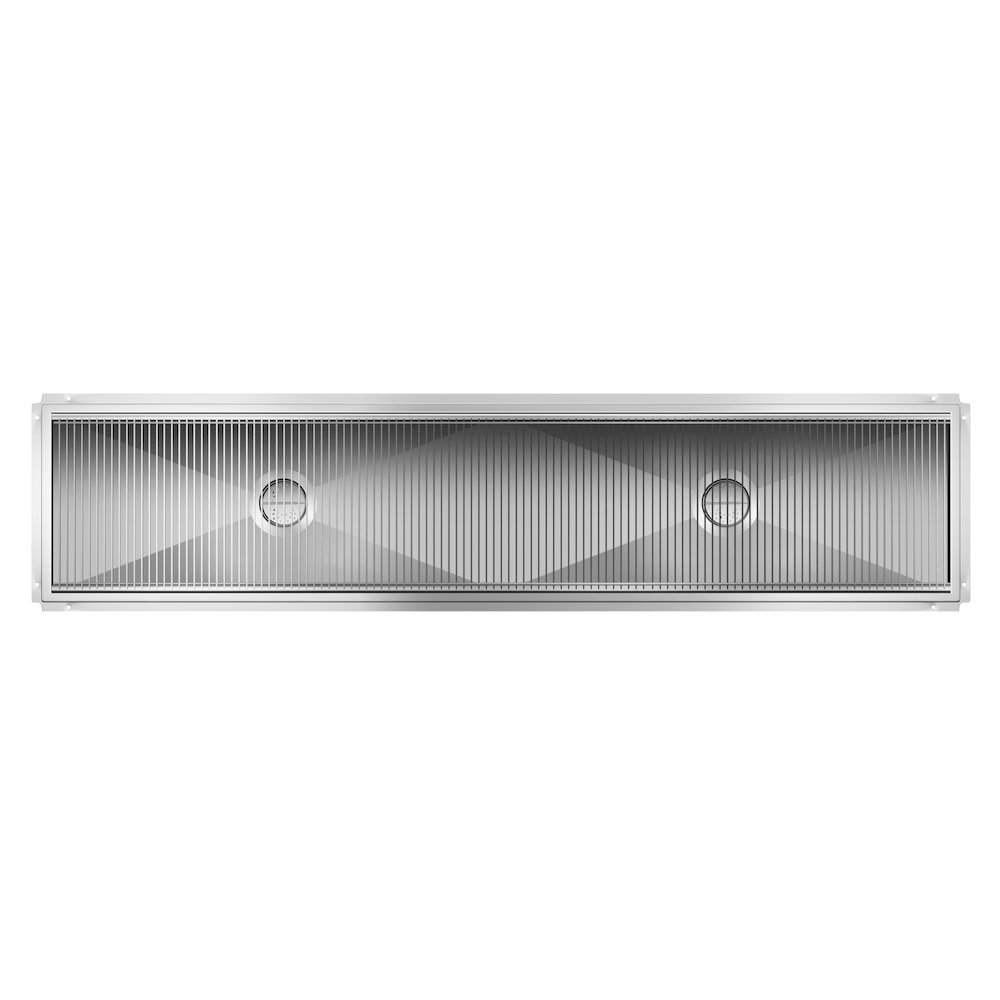 24" x 108" Stainless Steel Floor Trough Drain, 14-Gauge. Picture 5