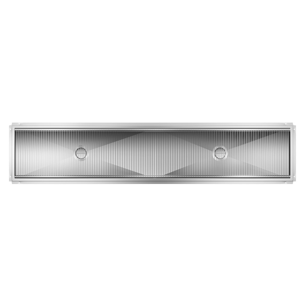 24" x 120" Stainless Steel Floor Trough Drain, 14-Gauge. Picture 5