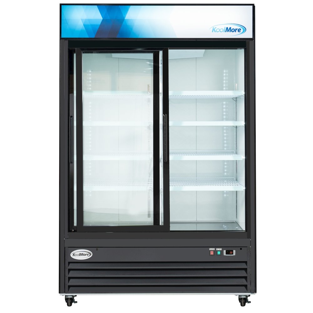 53 in. Two-Door Merchandiser Refrigerator - 45 Cu Ft.. Picture 8