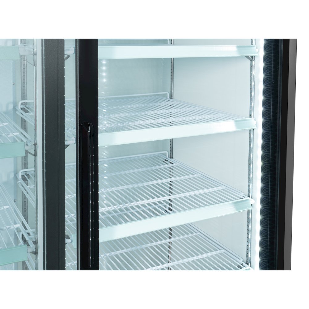 53 in. Two-Door Merchandiser Refrigerator - 45 Cu Ft.. Picture 9