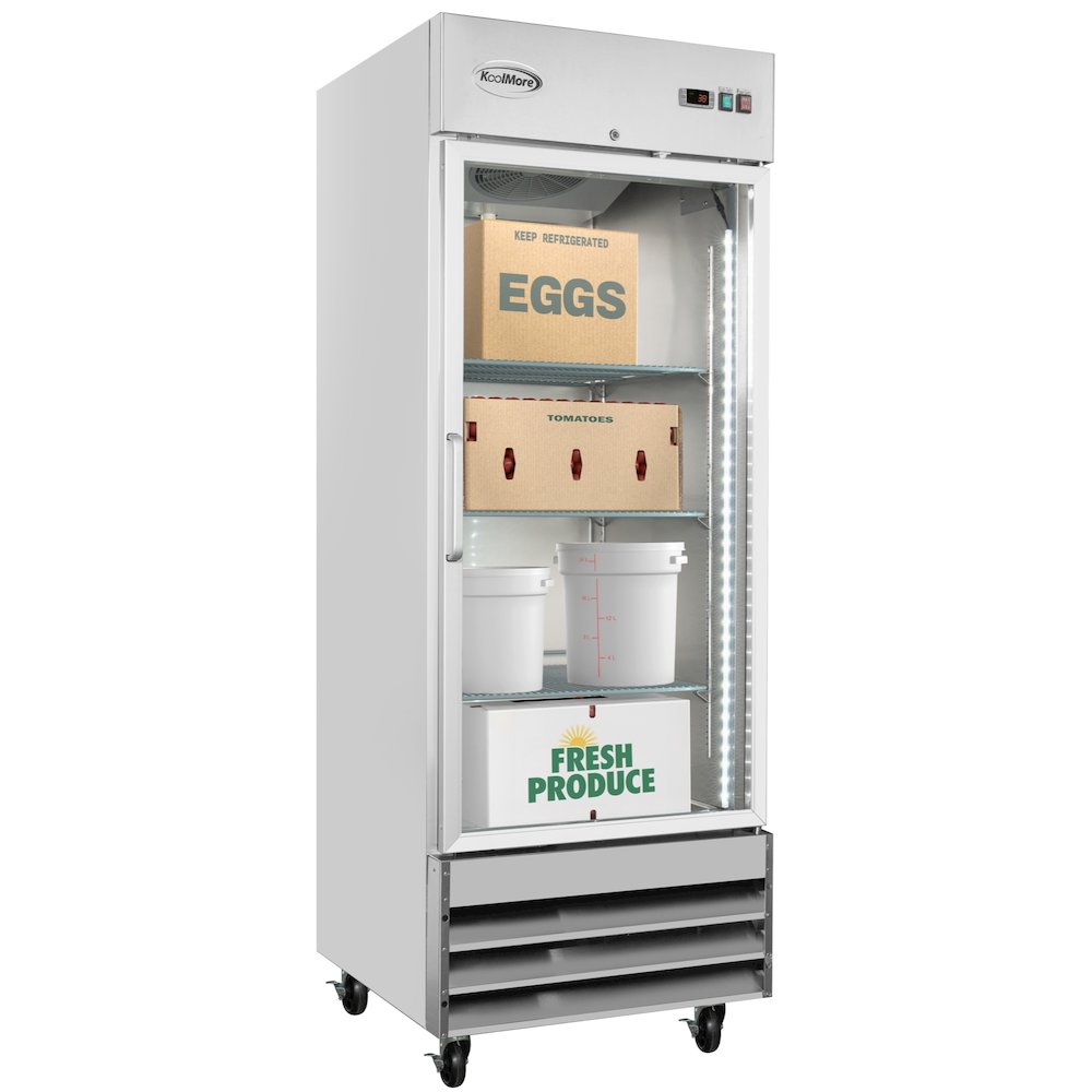 29 in. One-Door Reach-In Refrigerator - 21 Cu Ft.. Picture 1