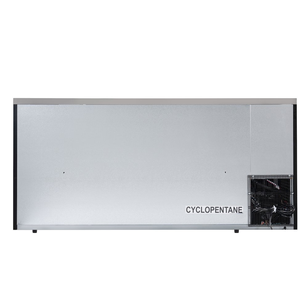 72 in. Three Glass Door Back Bar Cooler Refrigerator. Picture 13