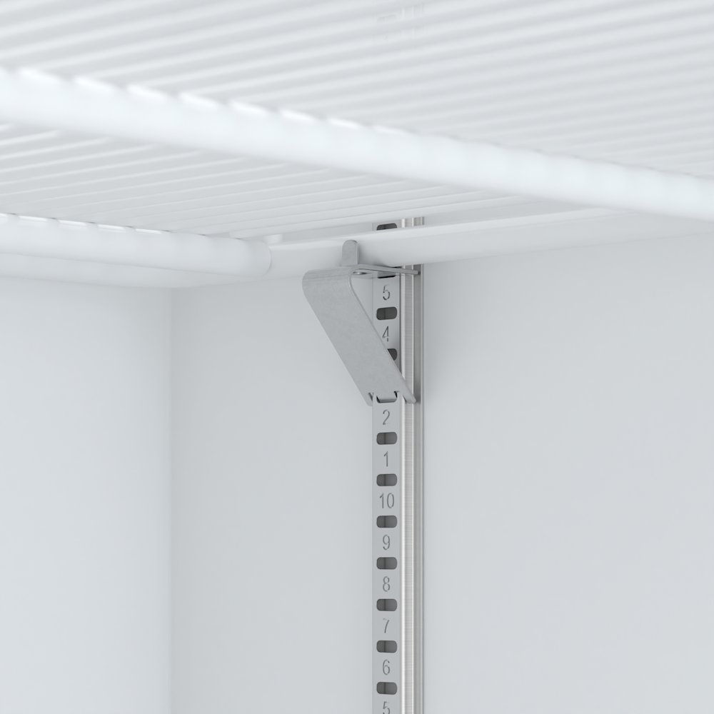 39 in. Commercial 2-Glass Door Merchandiser Refrigerator, 21.9 cu. ft. in White. Picture 11