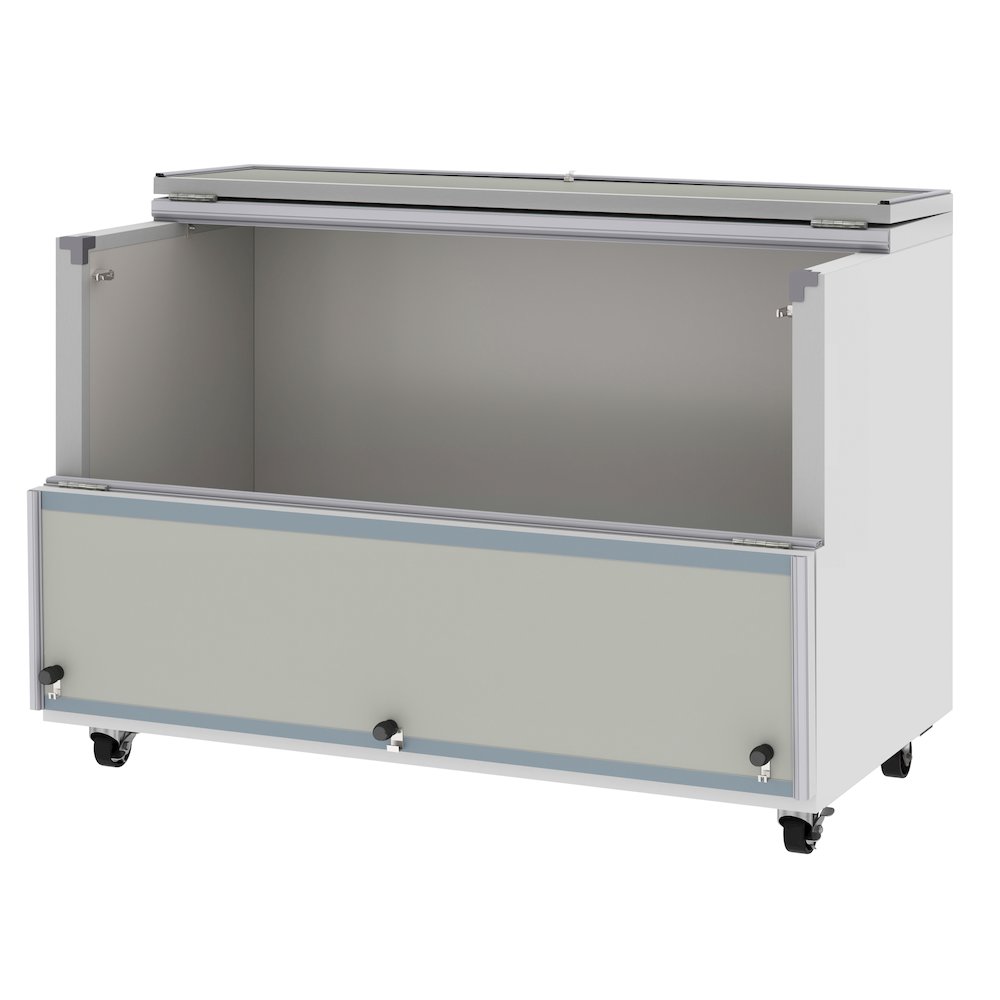 58 in. Milk Cooler for School and Cafeteria, 16 Crate Capacity. Picture 7