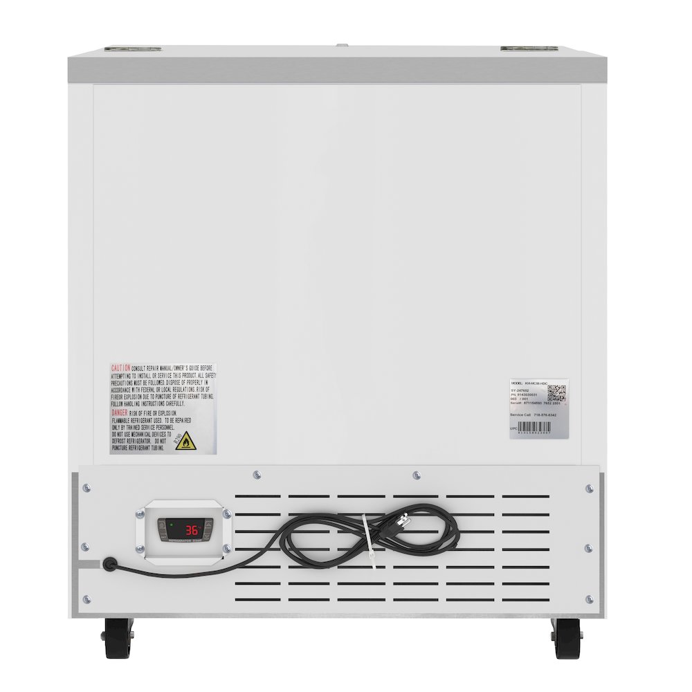 34 in. Milk Cooler for School and Cafeteria, 8 Crate Capacity. Picture 13