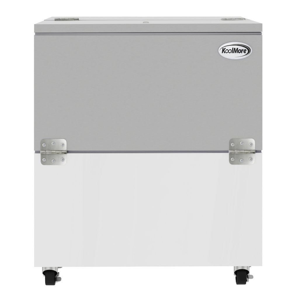 34 in. Milk Cooler for School and Cafeteria, 8 Crate Capacity. Picture 3