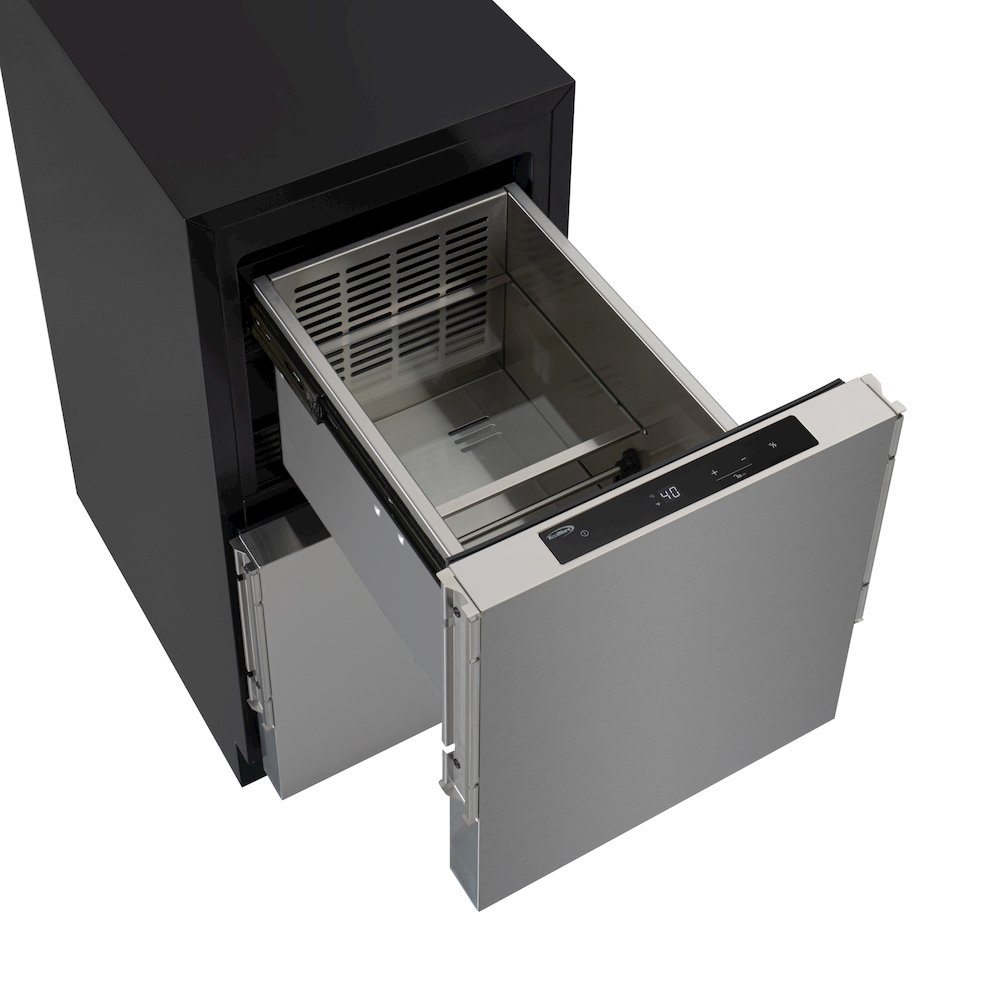 15 in. Panel Ready Built-in Double Refrigerator, Frost-Free Undercounter Fridge. Picture 10