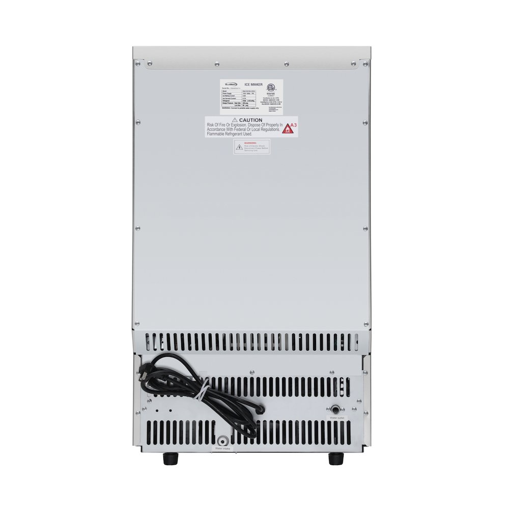 18 in. 100 lbs./24 hrs. & Residential Crescent Ice Maker. Picture 13
