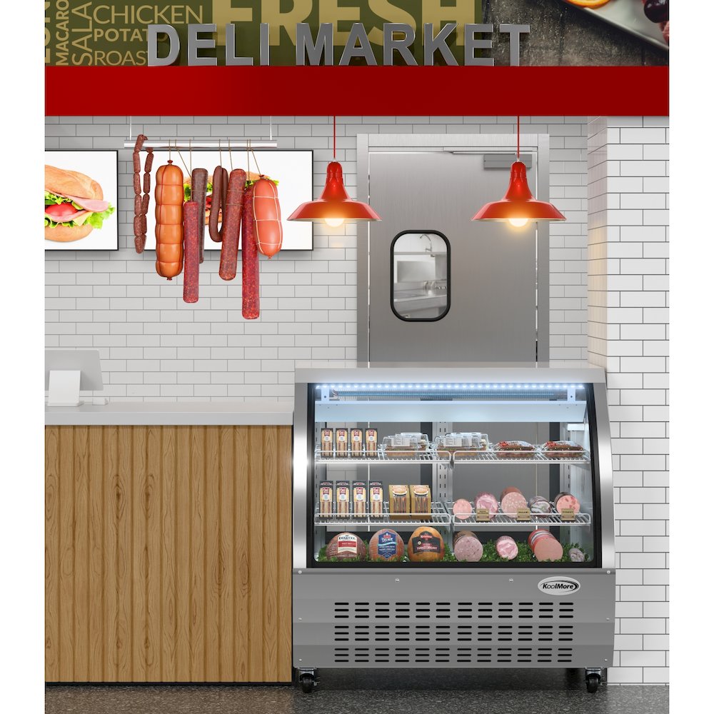 47 in. Deli Display Refrigerator - 18 Cu Ft.. Picture 4