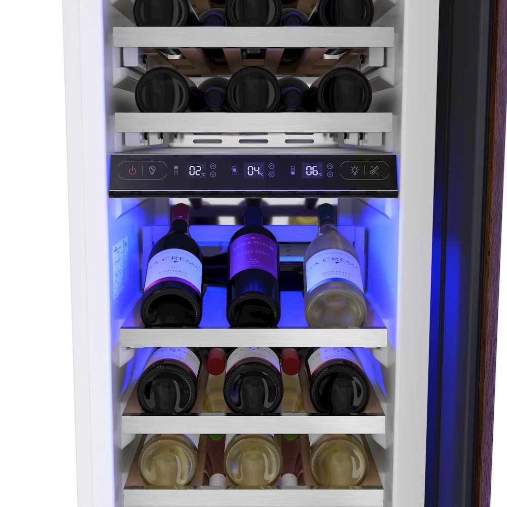 KoolMore Reserve 18 in. Panel Ready 68-Bottle Column Wine Cooler Refrigerator. Picture 7
