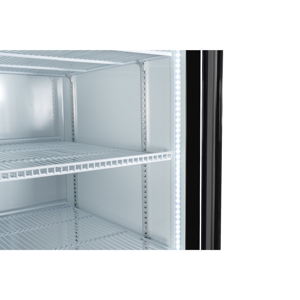 45 in. Two Glass Door Merchandiser Refrigerator - 35 Cu. Ft.. Picture 12