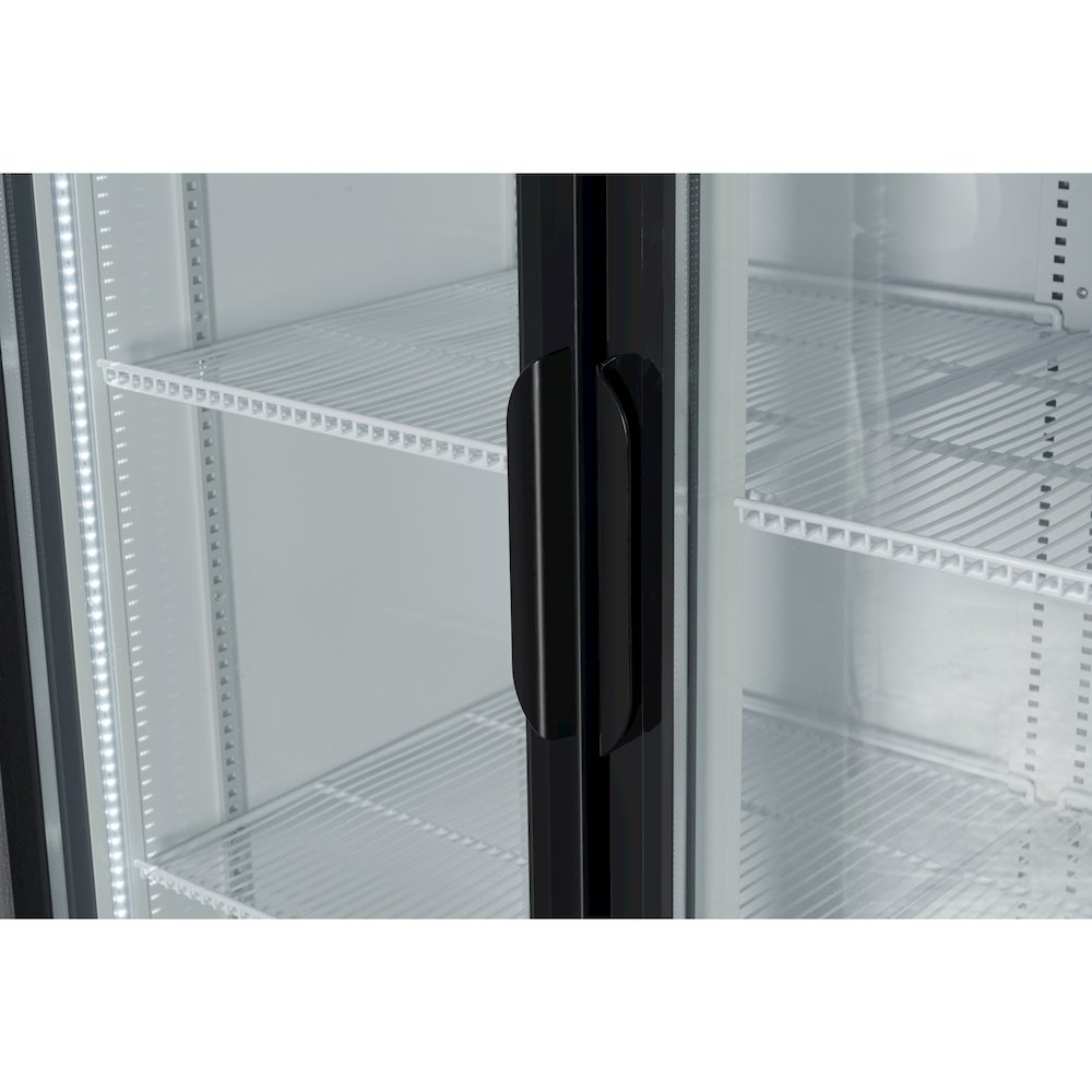 45 in. Two Glass Door Merchandiser Refrigerator - 35 Cu. Ft.. Picture 8