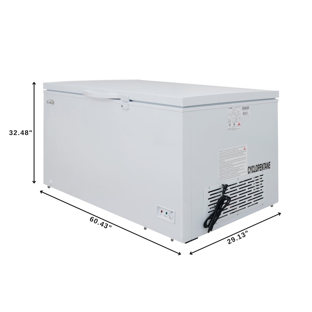 60 in. Commercial Chest Freezer 15.9 cu ft.. Picture 1