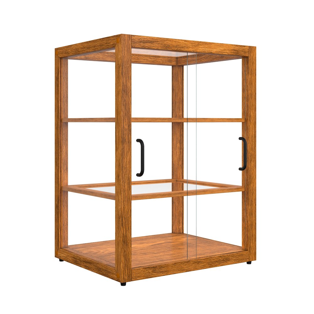 21 In. Artisan Upright Light Wooden Bakery Display Case 3.5 Cu. ft.. Picture 8