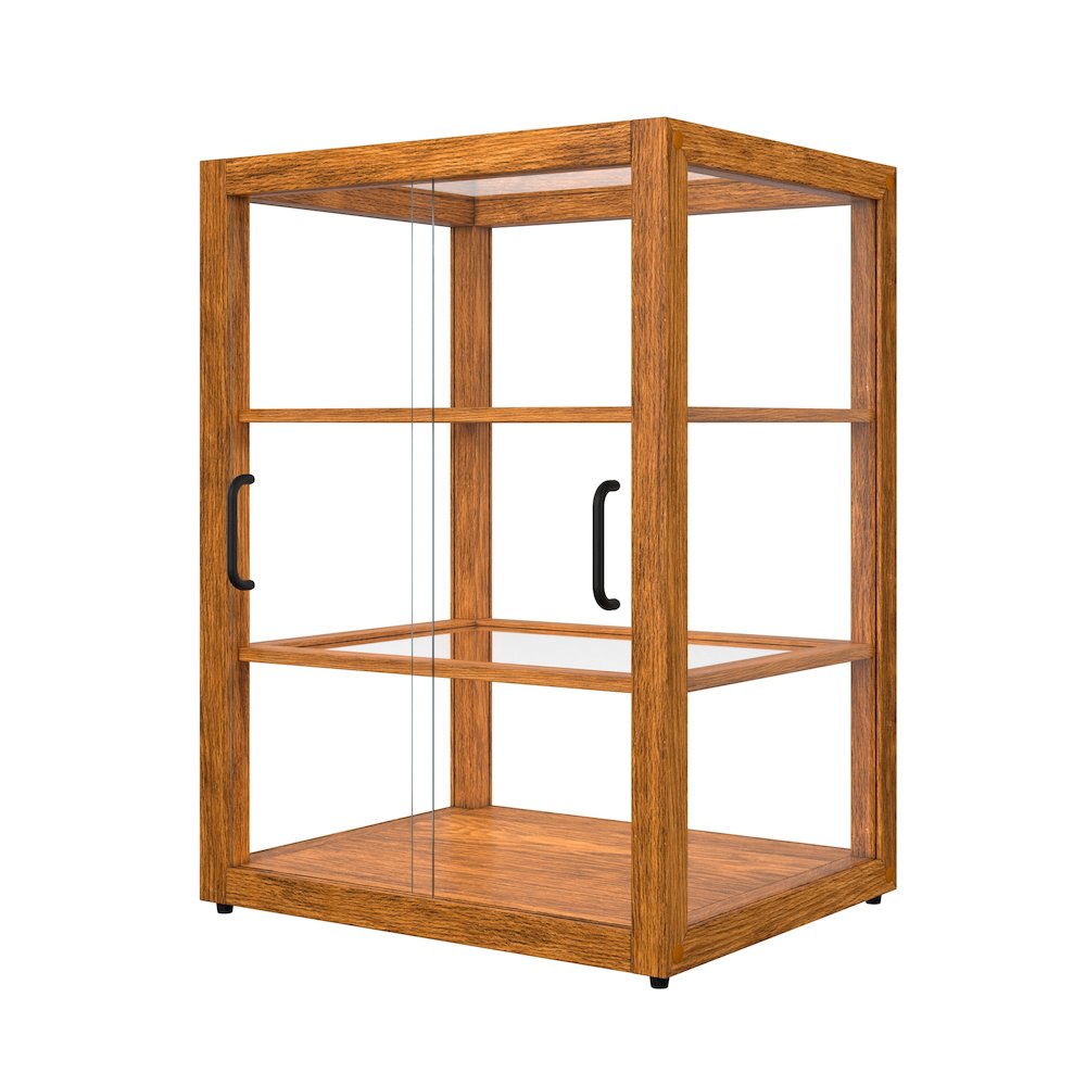 21 In. Artisan Upright Light Wooden Bakery Display Case 3.5 Cu. ft.. Picture 9