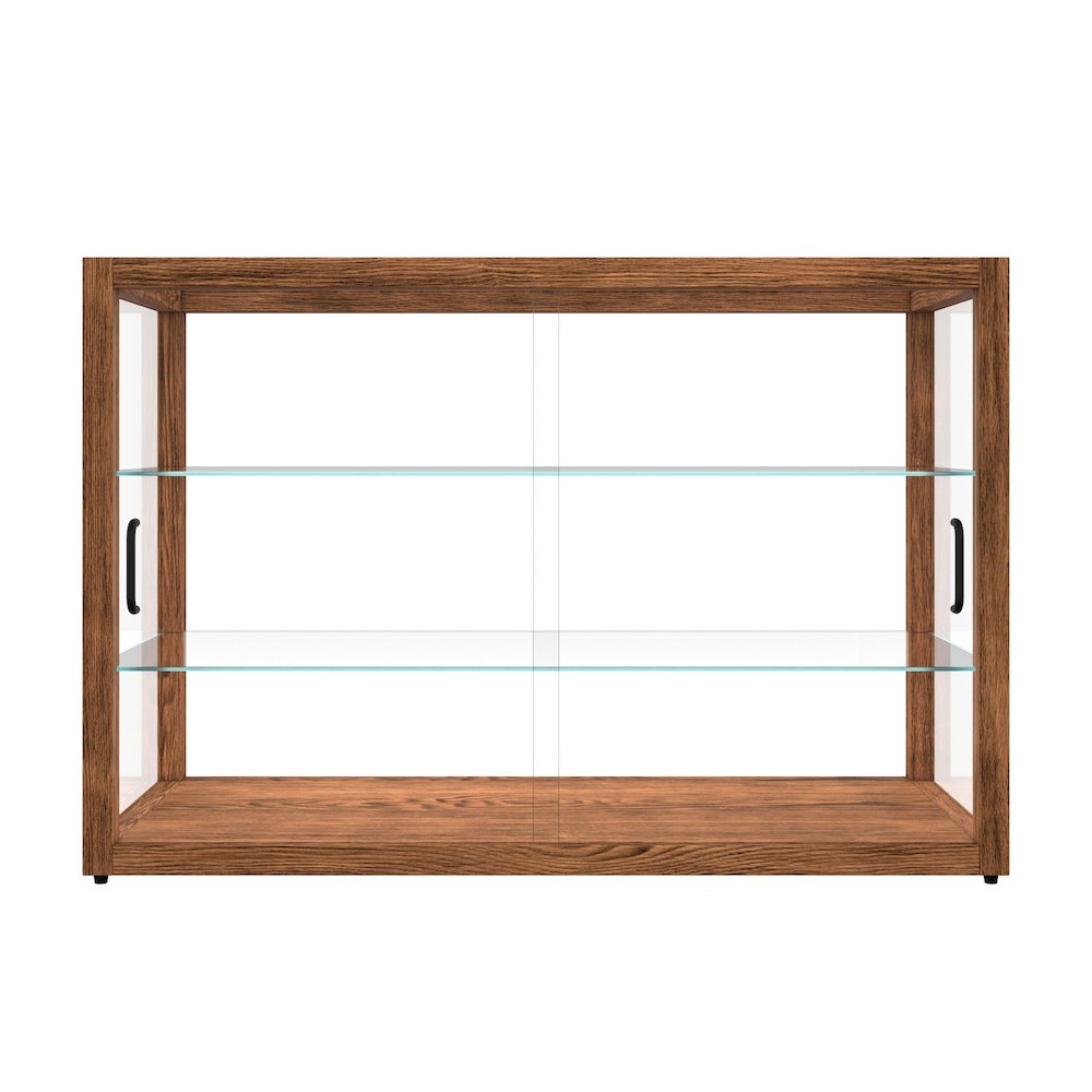 42 In. Artisan Horizontal Dark Wooden Bakery Display Case 8 Cu. ft.. Picture 7