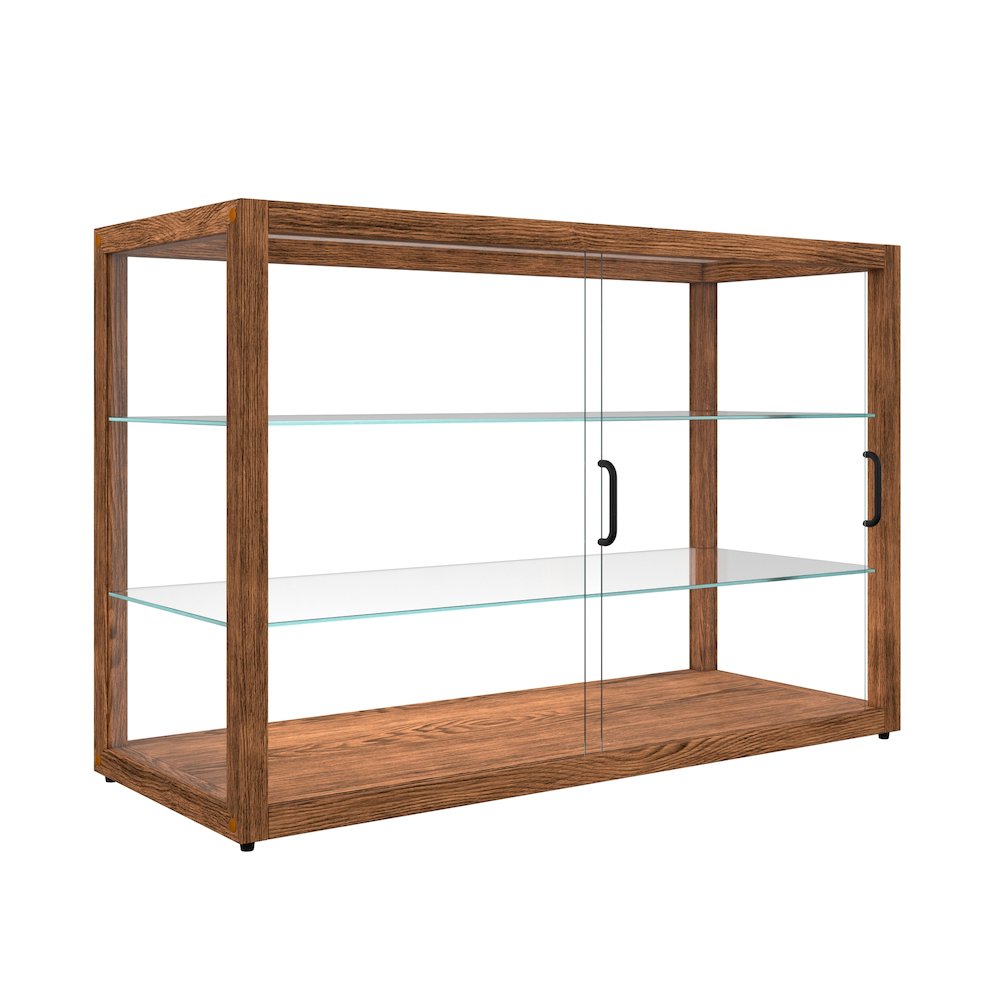42 In. Artisan Horizontal Dark Wooden Bakery Display Case 8 Cu. ft.. Picture 10