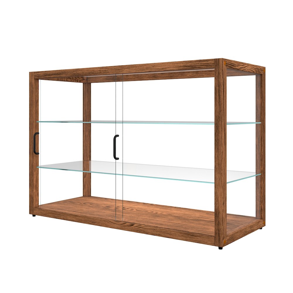 42 In. Artisan Horizontal Dark Wooden Bakery Display Case 8 Cu. ft.. Picture 11