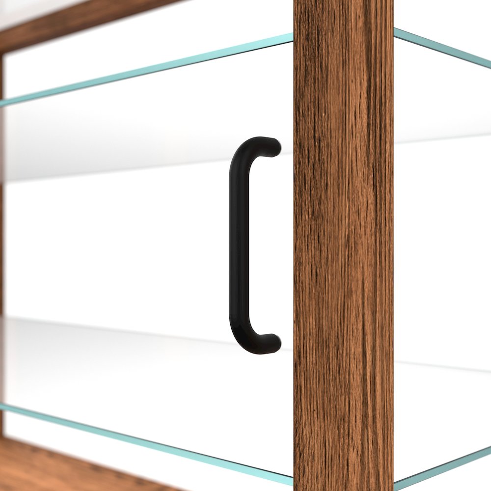 42 In. Artisan Horizontal Dark Wooden Bakery Display Case 8 Cu. ft.. Picture 12