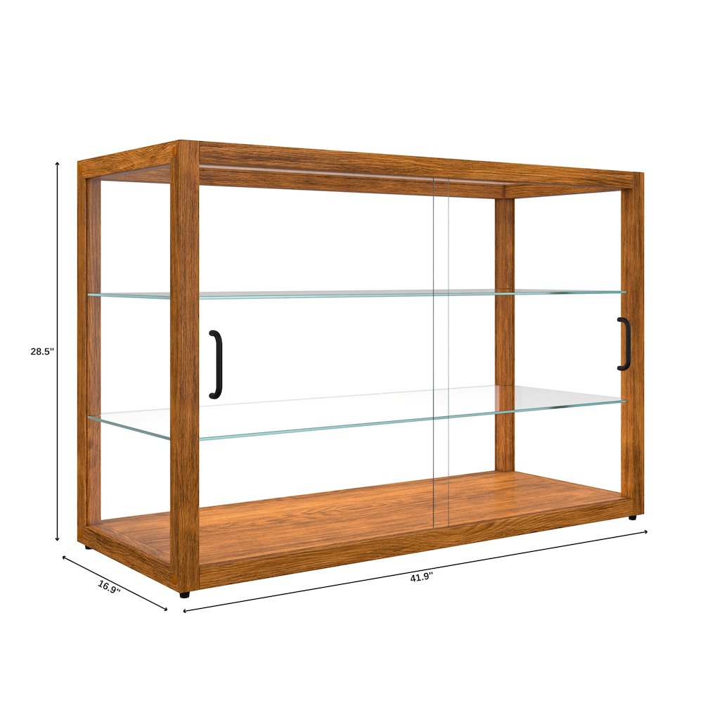 42 In. Artisan Horizontal Light Wooden Bakery Display Case 8 Cu. ft.. Picture 1