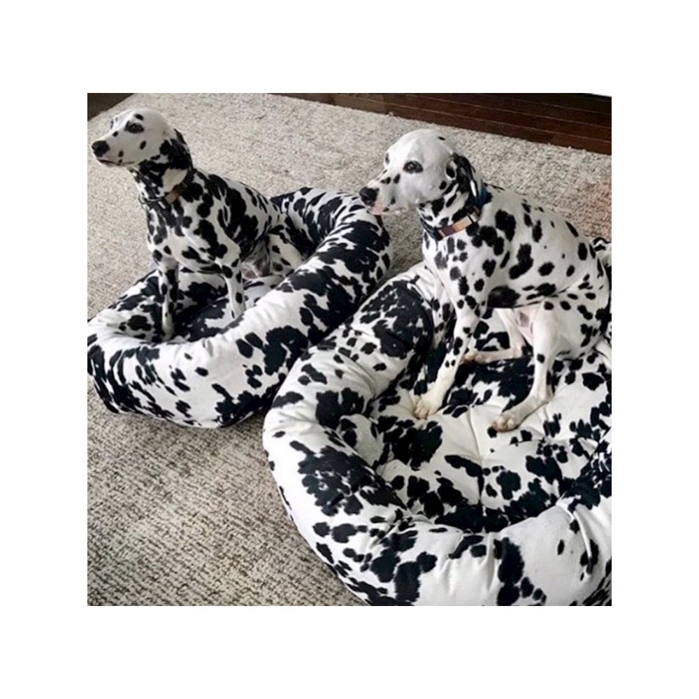 Donut Bed For Dogs in Granite  Fabric Finish Size - SML. Picture 8