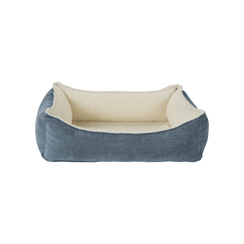 Oslo Ortho Bed For Dogs in Mineral Fabric Finish Size - SML. Picture 1