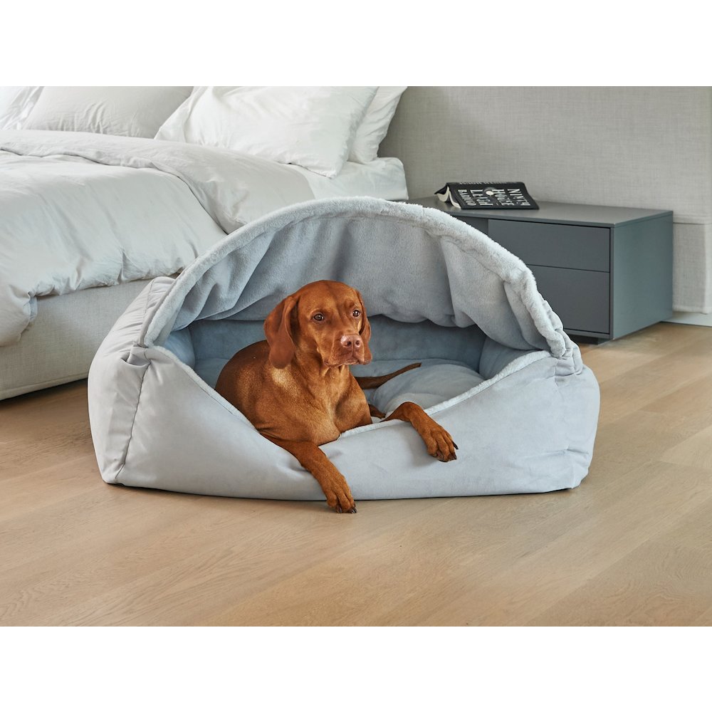 Canopy Bed For Dogs in Cloud Fabric Finish Size - XL. Picture 2